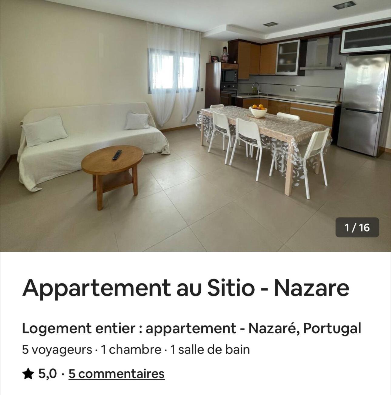 Apartamento Na Nazare Sitio Exterior photo